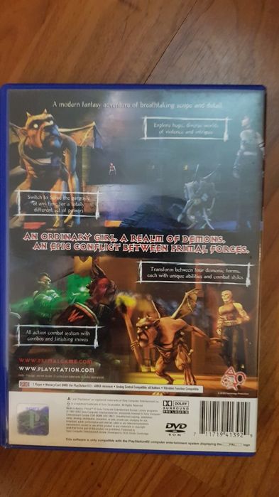 Jogo  Primal ps2