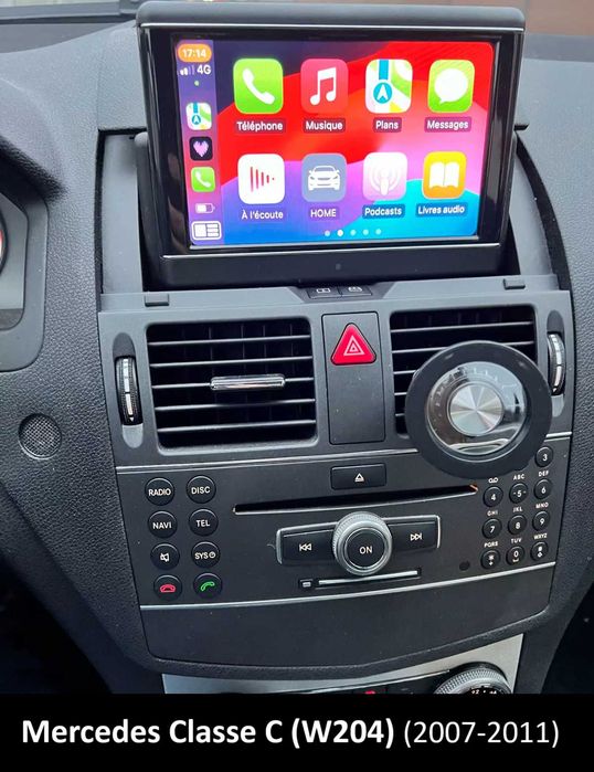 BOX Módulo Apple Carplay • Android • Mercedes Classe A B C E CLA GLA