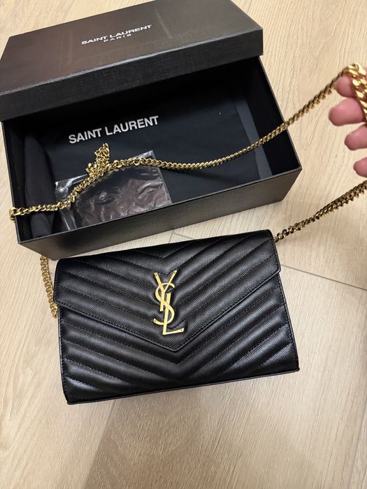 YSL torebka kate na ramie black