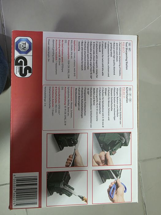 Afiadora Parkerside como nova