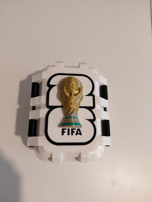 Caixa para cromos copa do mundo 2026 perfeito para sua coleção,  suporte que estava faltando , presente , decoração  , qualidade e sofisticação.