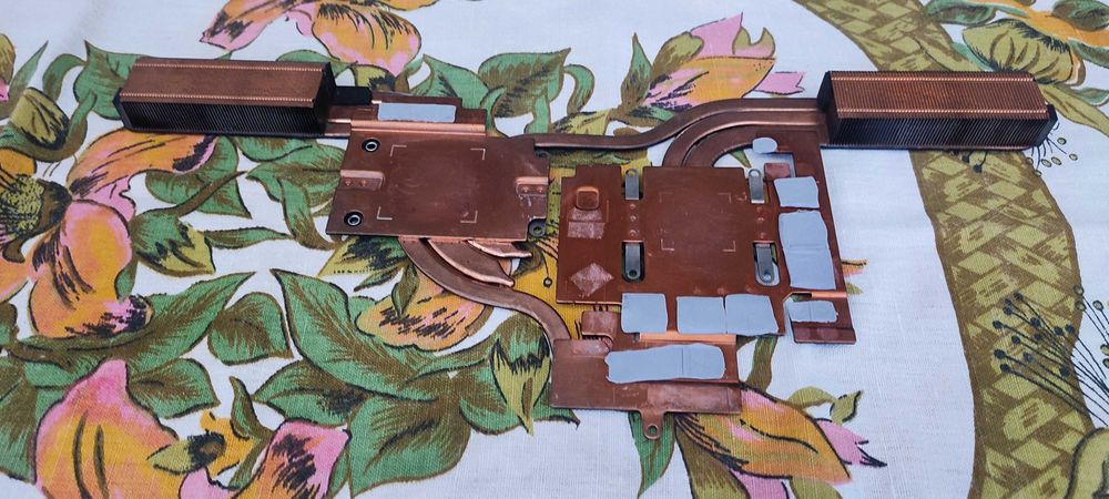 Система охлаждения ноутбука Сlevo P751TM1-G для карт GTX серии