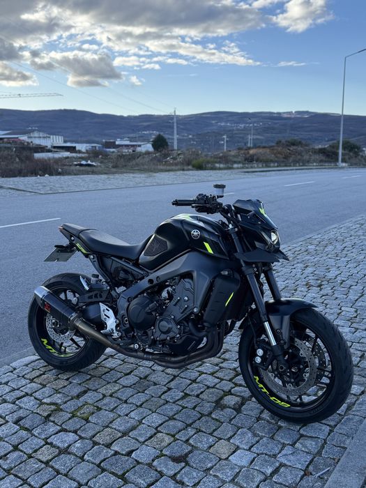 Yamaha mt 09 35kw de livrete