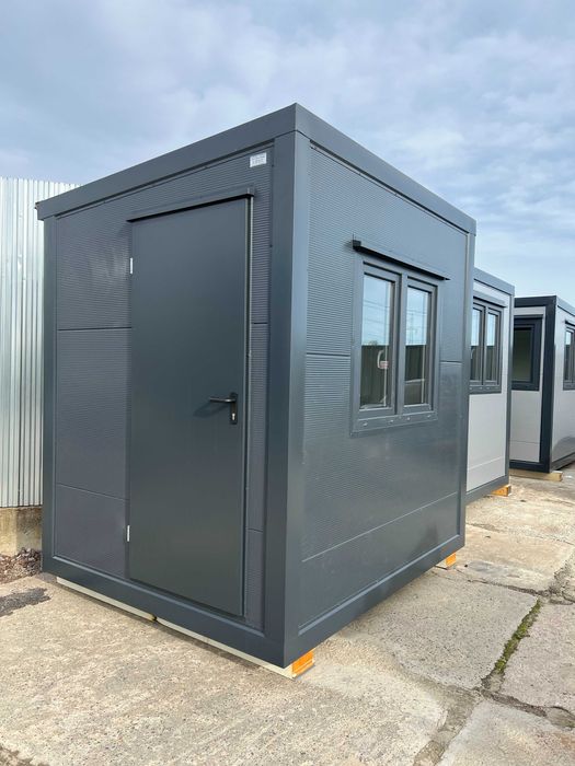 Pawilony z płyty PIR handlowo-usługowe stróżówki sanitarki 3x2 3x6 3x7