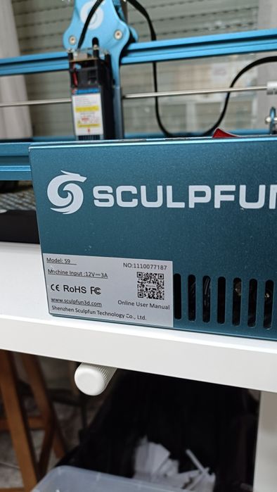 Gravadora laser + placa