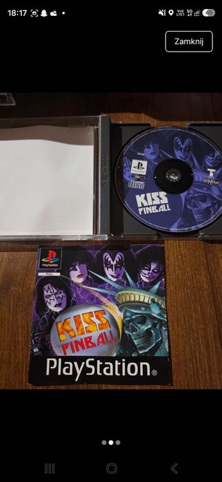 Kiss pinball PlayStation 1