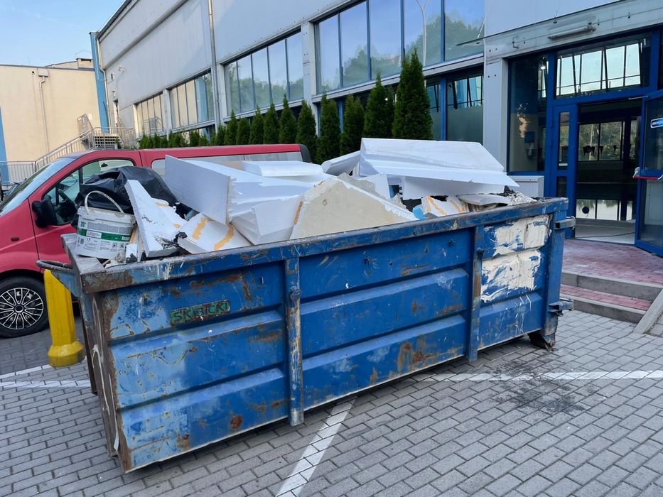 Wywóz gruzu, kontener na odpady, śmieci, budowlane Żory, Tychy, Rybnik