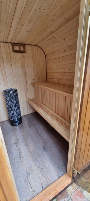 Sauna ogrodowa drewniana