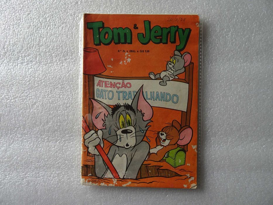 Livro EBAL - Tom & Jerry nº 24