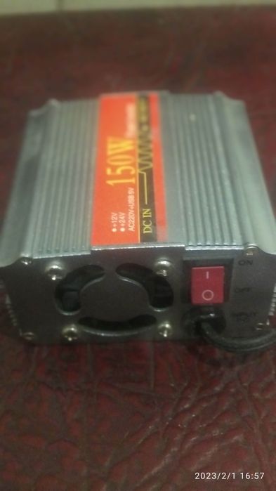 Инвертор 12v/220v,150w