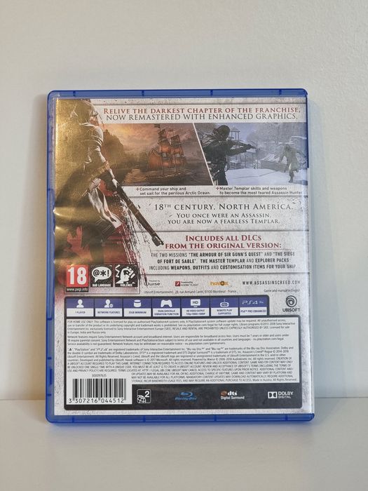 Assassin's Creed Rogue Remastered PS4 PL