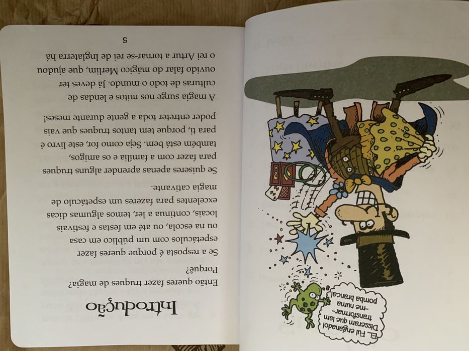 Livro de truques de Magia