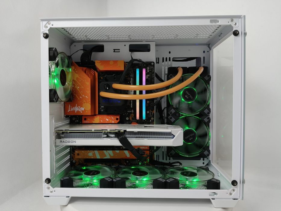 Komputer Gamingowy Ryzen 5 7500, RX 9060 XT 16 GB, 32 GB,SSD,Win 11