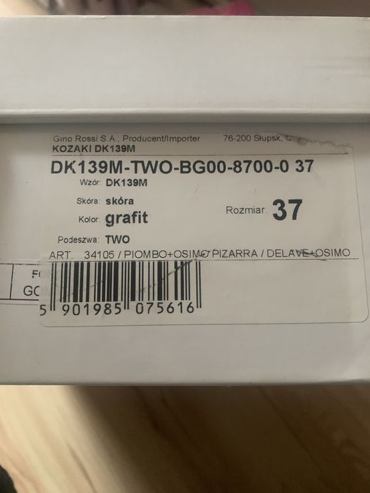 Muszkieterki Gino Rossi roz.37