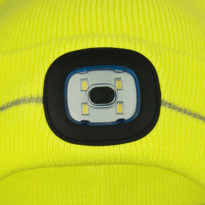 Czapka dzianina czdz flashlight yellow