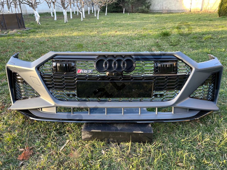 передний бампер на ауди а7 в стиле rs7 c8 БАМПЕР audi a7 s7 4k c8