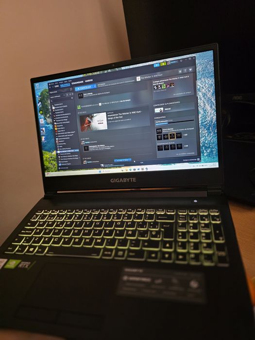 Portátil gaming rtx 3060 6gb, i5 10500H,16gb ram DDR4, 512gb nvme