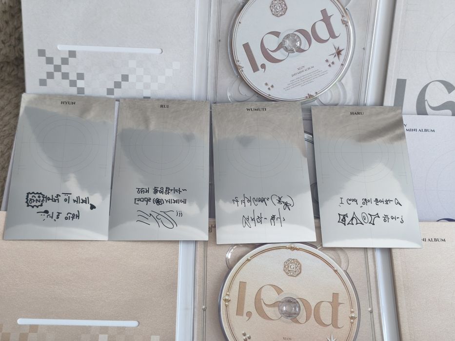[XLOV] I,God zestaw 4 albumów (tylko 4 photocards) + UNIT POB Rui & Haru