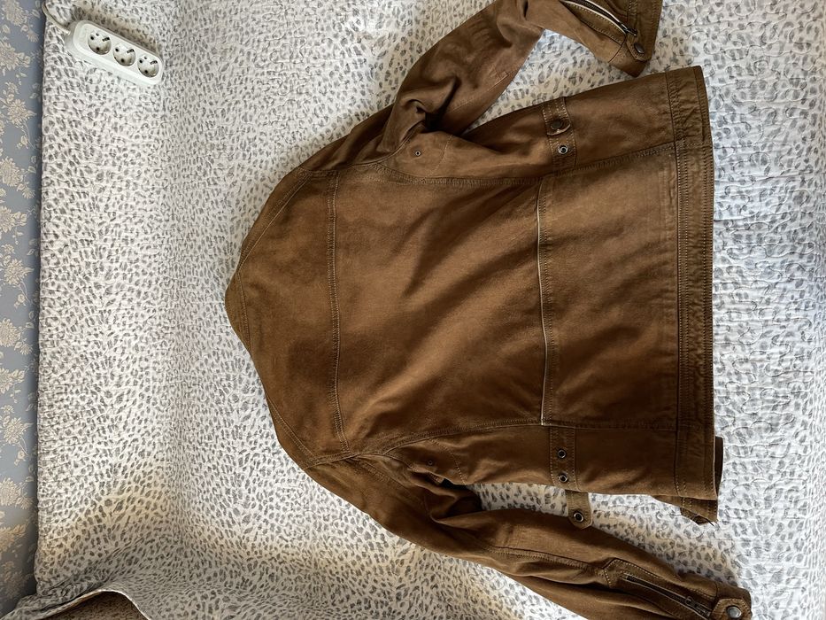 Massimo Dutti чоловіча замшева куртка, натуральна шкіра кози 42 (XL)