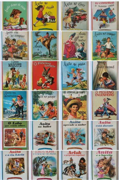 ANITA - Diversos livros da coleção Anita