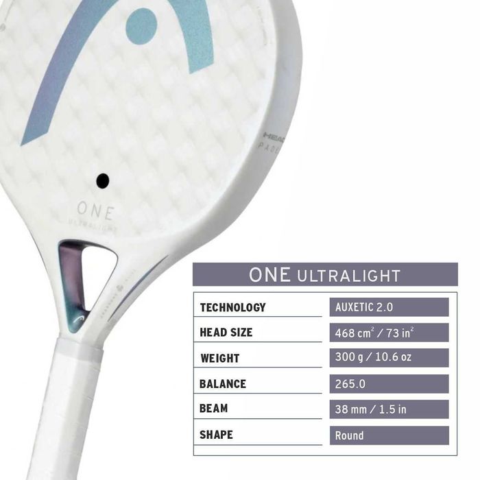 HEAD One Ultralight Padel Racquet