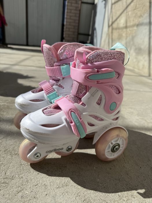 Дитячі ролики Cariboo Ballerina, регульований розмір,3 колеса