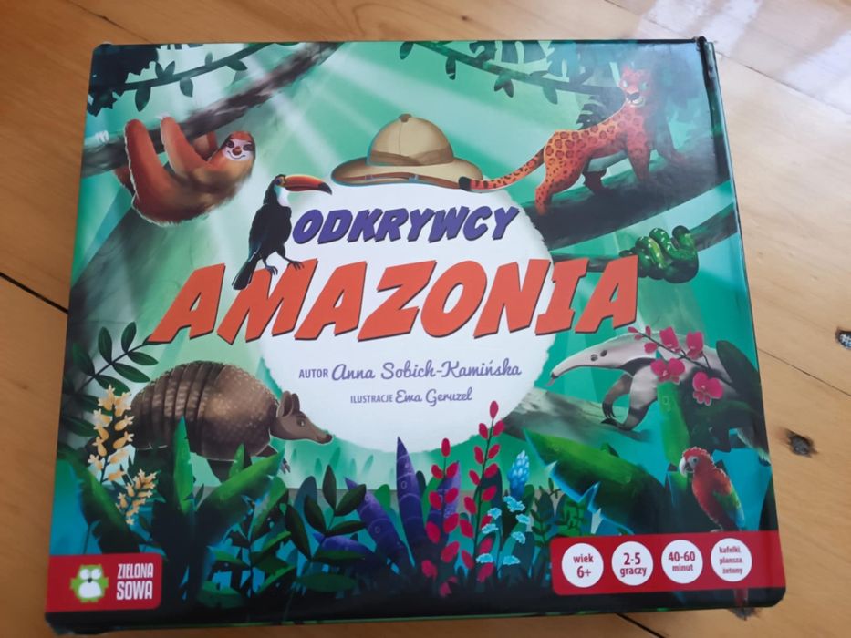 Odkrywcy Amazonia gra planszowa