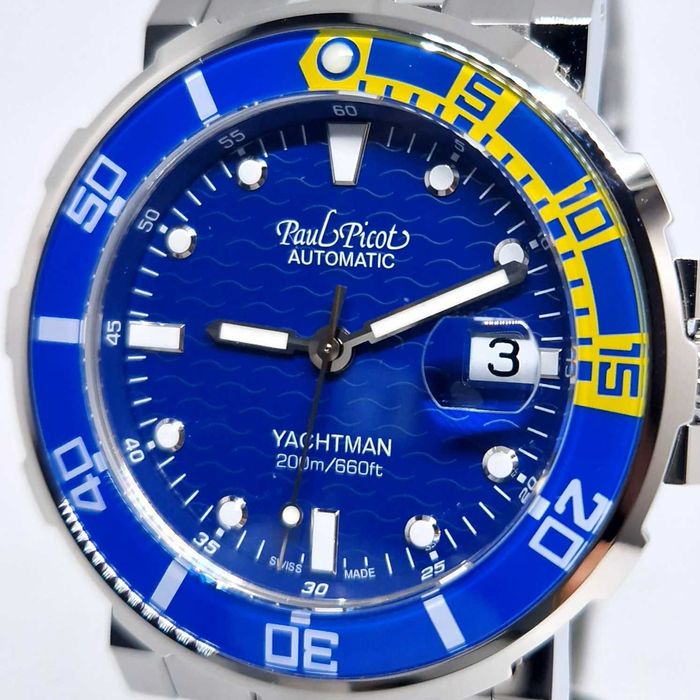 Paul Picot Yachtman III Date P1151.SGB.4000.2614