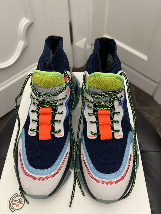 MONCLER piękne luksusowe sneakersy „ Multi” 40 rozm.