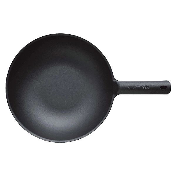 Wok żeliwny SSC 29 cm [SW291BK]