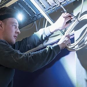 Lanterna de cabeça Scangrip I-View
1600
Bateria:
Bateria de iões de lí