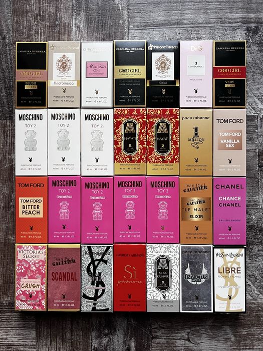 АКЦІЯ!!! Парфуми 40 мл з ферамонами. Чоловічі-Жіночі аромати!