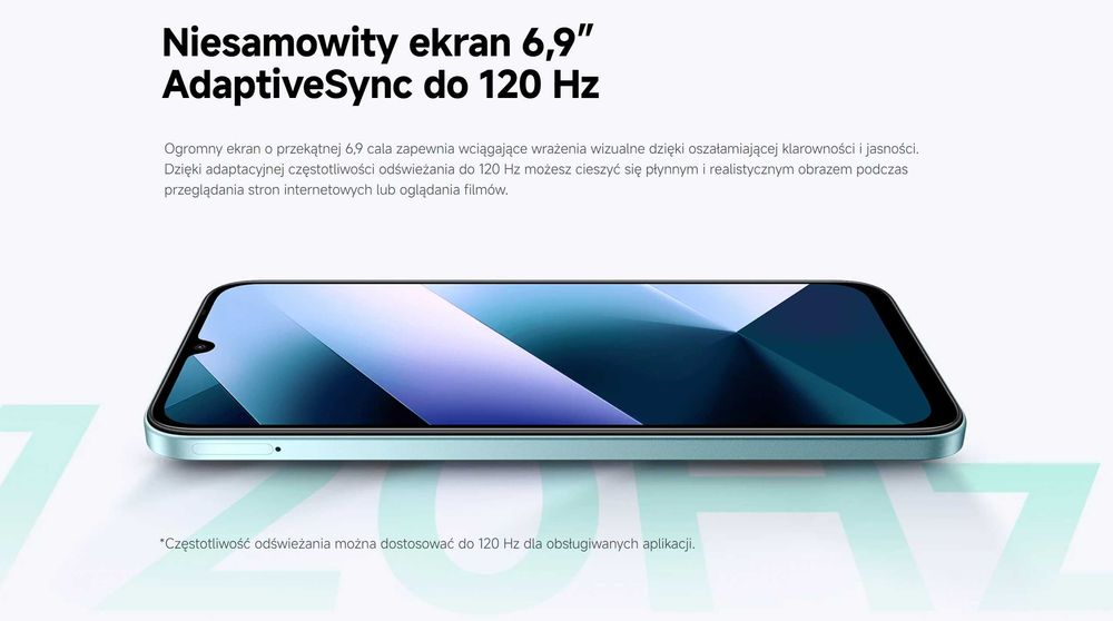 Smartfon Xiaomi POCO C85 6/128 GB 4G I Dual Sim Zielony NOWY Gwarancja