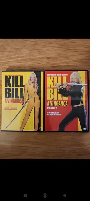 DVD Conjunto kill bill 1 e 2