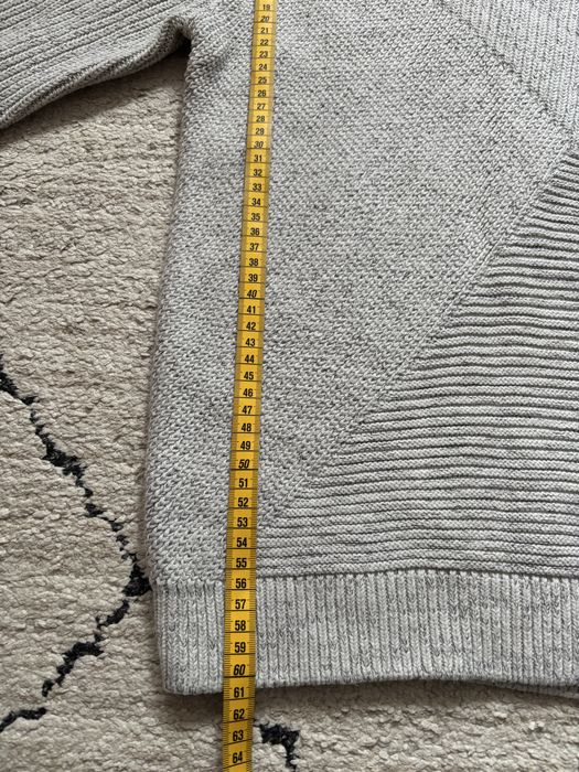 Sweter szary z dzianiny dla chłopca Next 152 cm 12 lat