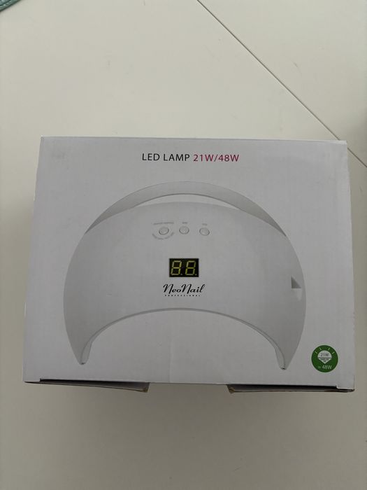 Lampa LED do hybrydy NeoNail + frezarka Clavier zs601