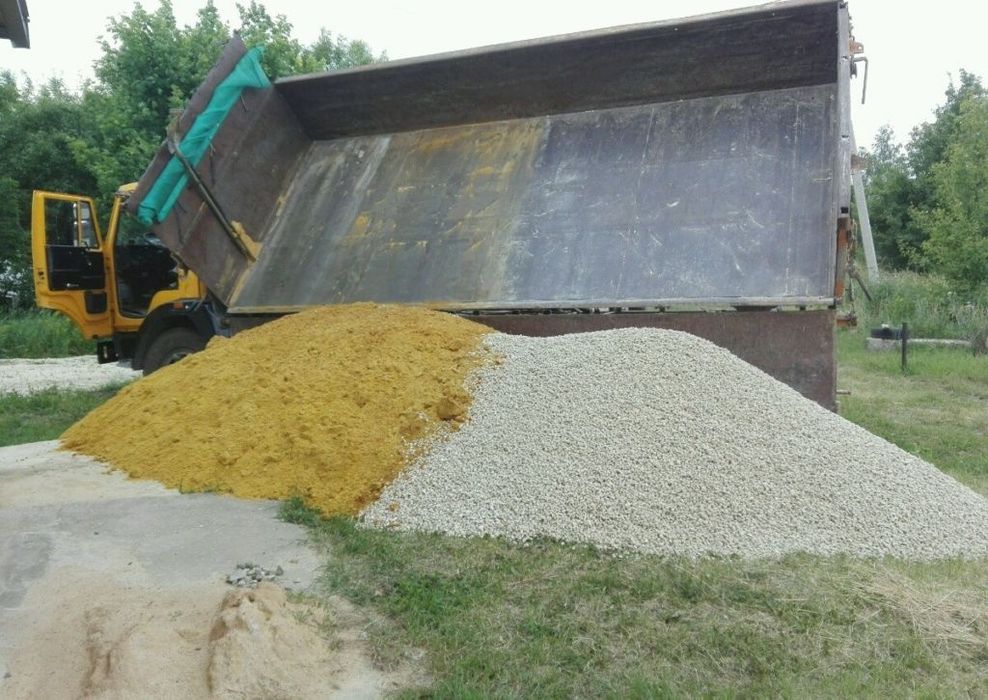 Песок, щебень,отсев, чернозем