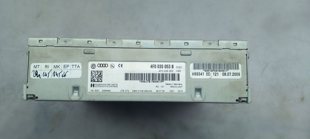 Rádio / auto-rádio AUDI Q5 (8R)