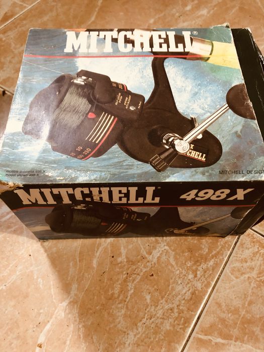 Carreto de pesca mitchell novo