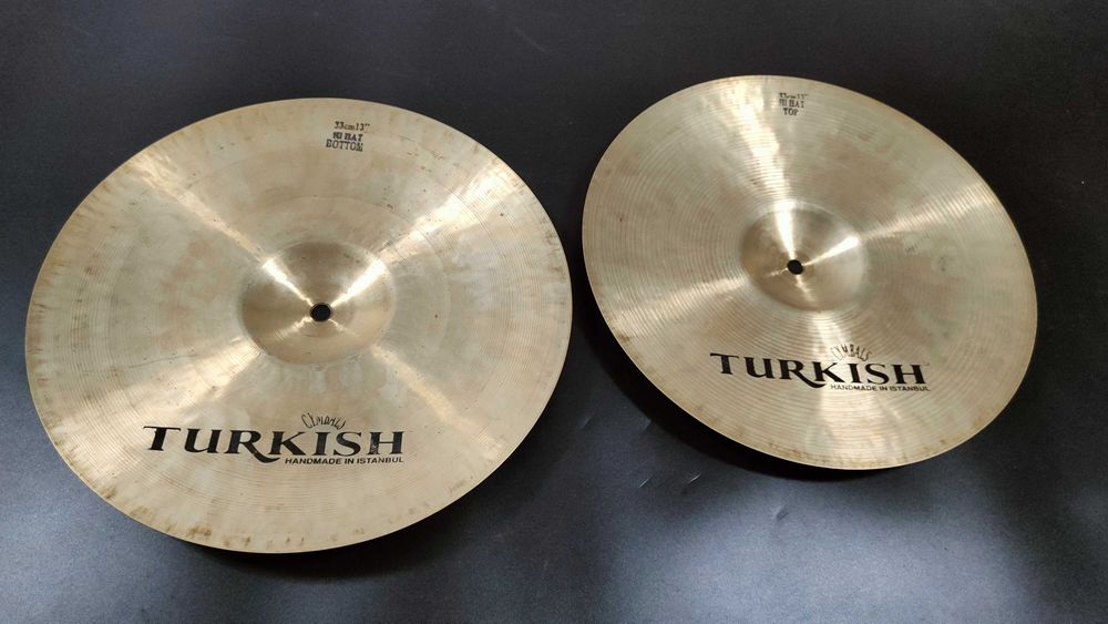 Turkish Millennium Hi hat 13" - talerze do perkusji