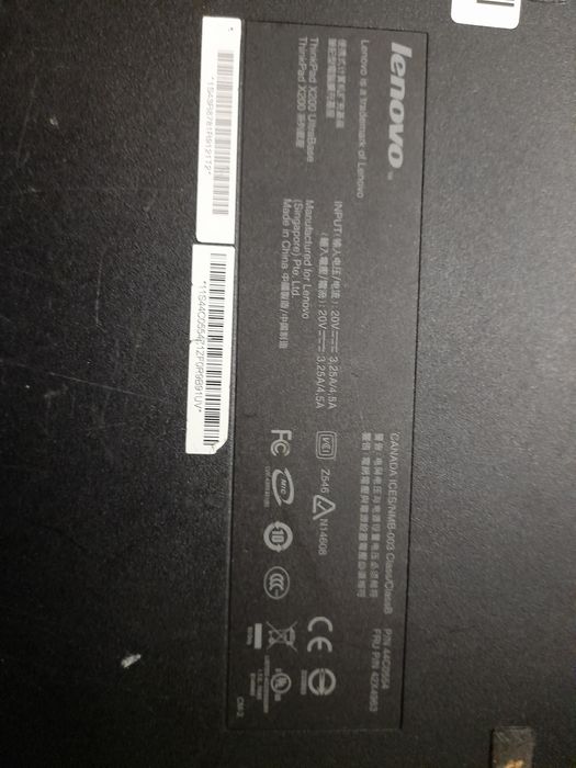 Laptop Lenovo ThinkPad x200s