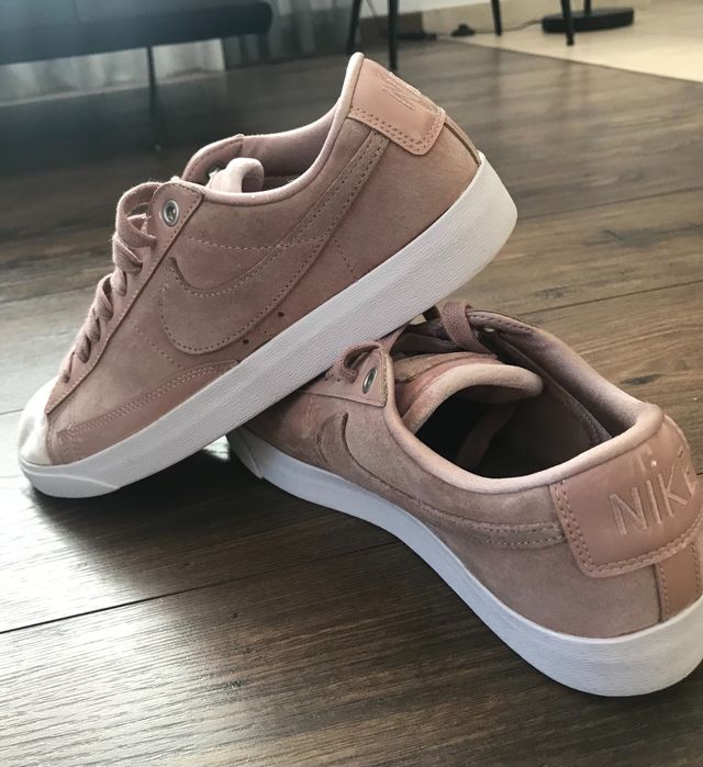 NIKE cudo BLazer Low LX, limitowana edycja, skóra+aksamit-j.nowe_39/40