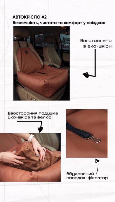 Автокресло для собак