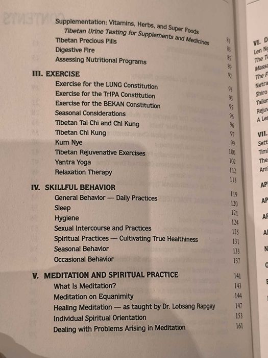 "Tibetan Ayurveda: Health Secrets from the Roof of the World" R. Sachs