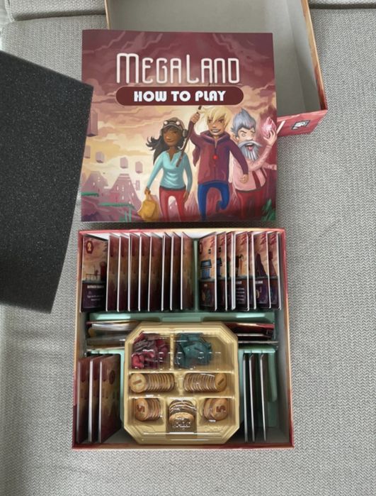 Jogo de tabuleiro Megaland