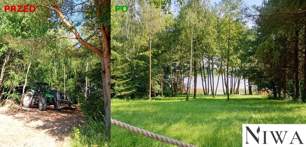 Odkrzaczanie działek | karczowanie | mulczowanie terenu | ogrodzenia