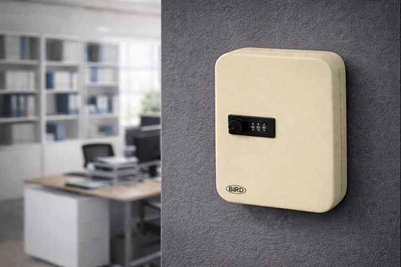 Szafka na klucze 30 haczyków metalowa Skrzynka na klucze Sejf