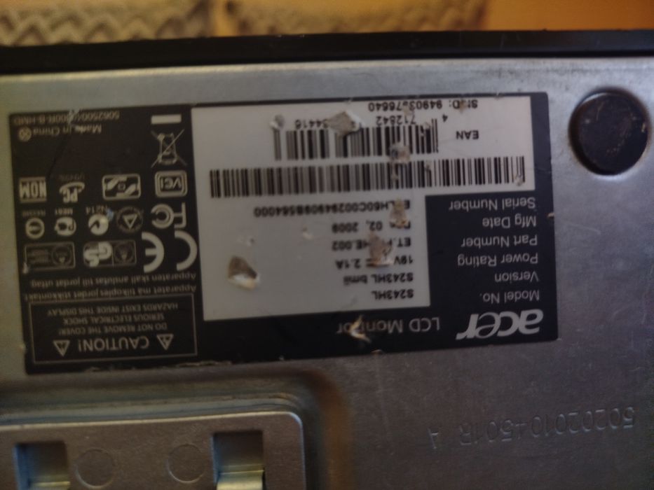 Монітор Acer S243HL