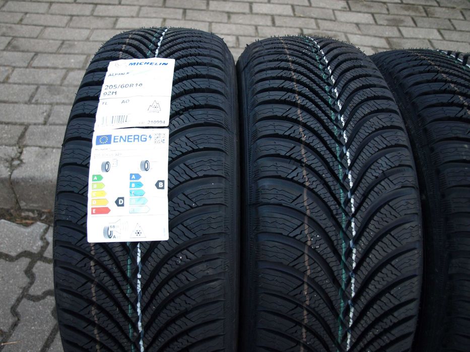 2 Nowe Opony Michelin alpin5 205/60r16 2025r homologacja Audi AO