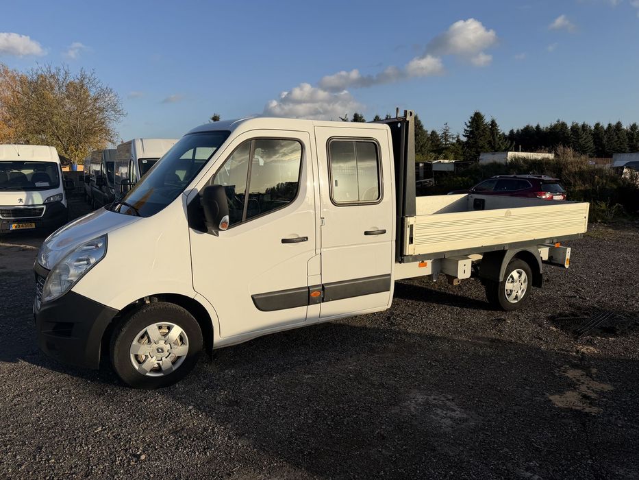 Renault MASTER  Doka, Brygadówka, Skrzynia, 7 osób, Faktura VAT23%